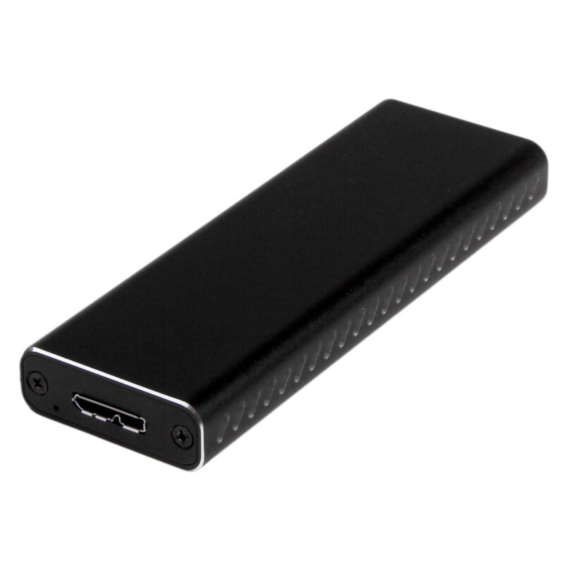 StarTech.com Box Alloggio USB 3.0 esterno per SSD SATA M.2 - Convertitore NGFF di unità SSD con UASP immagine principale StarTech.com Box Alloggio USB 3.0 esterno per SSD SATA M.2 - Convertitore NGFF di unità SSD con UASP