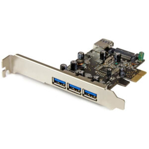 StarTech.com Scheda Espansione PCI Express USB 3.0 SuperSpeed a 4 porte ( 3 esterne, 1 interna ) immagine principale StarTech.com Scheda Espansione PCI Express USB 3.0 SuperSpeed a 4 porte ( 3 esterne, 1 interna )