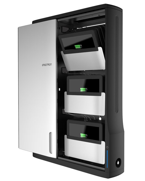 Ergotron Zip12 A muro Nero, Metallico immagine principale Ergotron Zip12 A muro Nero, Metallico
