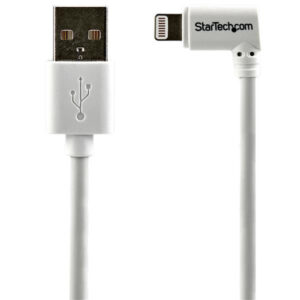 StarTech.com Cavo USB a connettore Lightning da 8 pin ad angolo destro da 2m - bianco immagine principale StarTech.com Cavo USB a connettore Lightning da 8 pin ad angolo destro da 2m - bianco