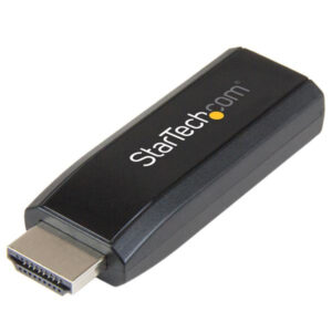 StarTech.com Adattatore video compatto HDMI a VGA con audio - M/F - 1920x1200 / 1080p immagine principale StarTech.com Adattatore video compatto HDMI a VGA con audio - M/F - 1920x1200 / 1080p