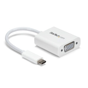 StarTech.com Adattatore USB-C a VGA - Convertitore Video USB 3.1 type-C a VGA - 1080p - Bianco immagine principale StarTech.com Adattatore USB-C a VGA - Convertitore Video USB 3.1 type-C a VGA - 1080p - Bianco