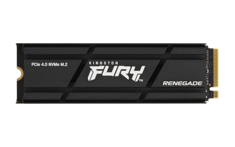 Kingston Technology 4000G RENEGADE PCIe 4.0 NVMe SSD W/ Dissipatore di calore immagine principale Kingston Technology 4000G RENEGADE PCIe 4.0 NVMe SSD W/ Dissipatore di calore