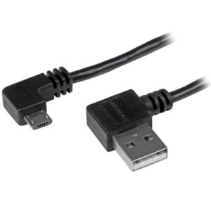 StarTech.com Cavo da Usb a micro USB con connettori ad angolo destro - M/M da 2 m Nero immagine principale StarTech.com Cavo da Usb a micro USB con connettori ad angolo destro - M/M da 2 m Nero