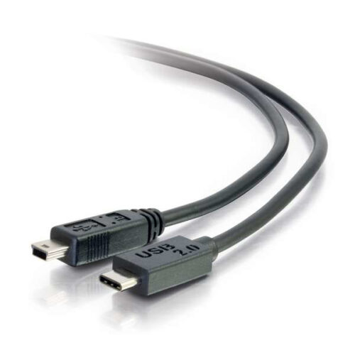 C2G USB 2.0, C - Mini B, 4m cavo USB USB C Mini-USB B 0,48 Gbit/s Nero