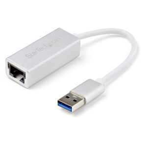 StarTech.com Adattatore di rete USB 3.0 a Ethernet Gigabit - Argento immagine principale StarTech.com Adattatore di rete USB 3.0 a Ethernet Gigabit - Argento