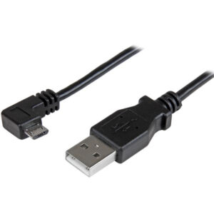 StarTech.com USBAUB2MRA cavo USB USB 2.0 2 m USB A Micro-USB B Nero immagine principale StarTech.com USBAUB2MRA cavo USB USB 2.0 2 m USB A Micro-USB B Nero