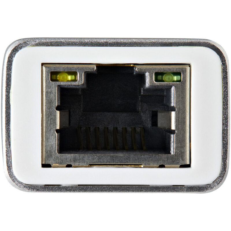 StarTech.com Adattatore di rete USB-C a RJ45 Gigabit Ethernet Gbe - M/F - Argento