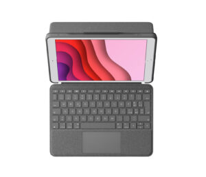 Logitech 920-009626 tastiera per dispositivo mobile QWERTY Italiano Smart Connector Grafite immagine principale Logitech 920-009626 tastiera per dispositivo mobile QWERTY Italiano Smart Connector Grafite
