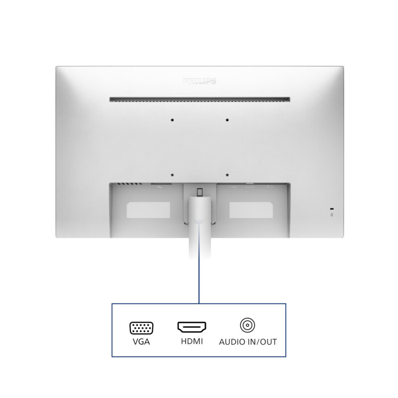 Philips V Line 241V8AW/00 Monitor PC 60,5 cm (23.8") 1920 x 1080 Pixel Full HD LCD Bianco immagine gallery 4 Philips V Line 241V8AW/00 Monitor PC 60,5 cm (23.8") 1920 x 1080 Pixel Full HD LCD Bianco