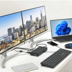 Kensington Docking station doppio 4K USB-C e USB-A SD4781P EQ