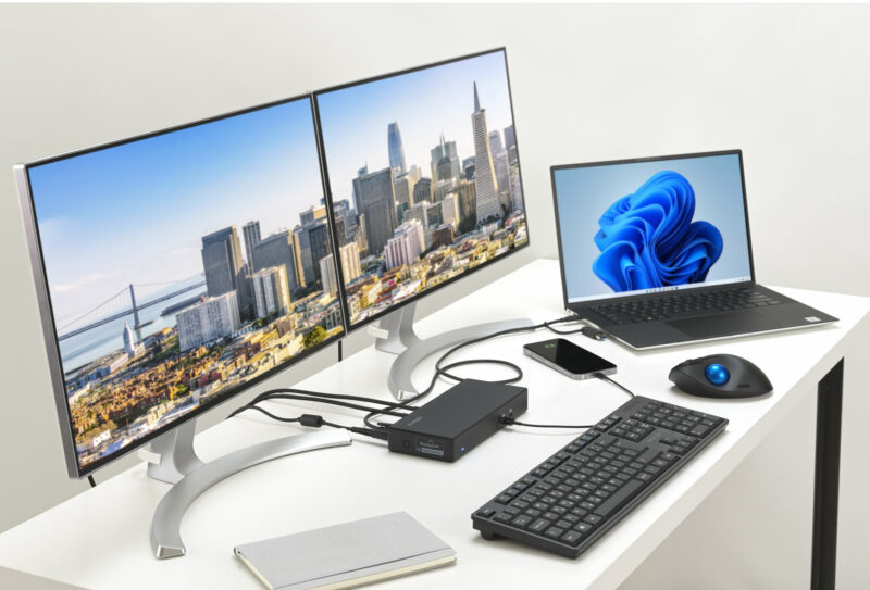 Kensington Docking station doppio 4K USB-C e USB-A SD4781P EQ