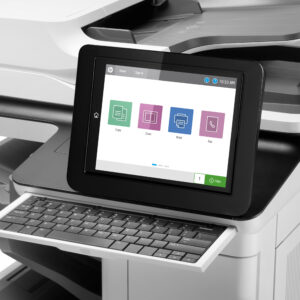 HP LaserJet Enterprise Flow M636z Wireless Multifunction Bianco e nero Stampante, Fotocopiatrice, scanner; Fronte/retro