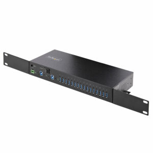 StarTech.com Hub USB Industriale 5Gbps a 16 porte con adattatore di alimentazione, enclosure in metallo, montabile, protezione ESD, alimentazione a morsettiera, ricarica USB, Switch per duplice host immagine gallery 7 StarTech.com Hub USB Industriale 5Gbps a 16 porte con adattatore di alimentazione, enclosure in metallo, montabile, protezione ESD, alimentazione a morsettiera, ricarica USB, Switch per duplice host