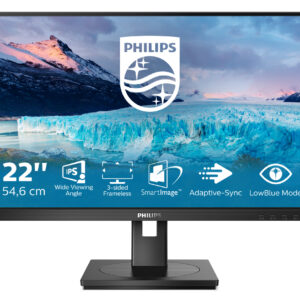 Philips S Line 222S1AE/00 Monitor PC 54,6 cm (21.5") 1920 x 1080 Pixel Full HD LCD Nero immagine principale Philips S Line 222S1AE/00 Monitor PC 54,6 cm (21.5") 1920 x 1080 Pixel Full HD LCD Nero