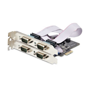 StarTech.com Scheda Seriale PCIe a 4 porte, scheda seriale PCI Express a RS232/RS422/RS485 (DB9), staffa a basso profilo inclusa, UART 16C1050, Windows/Linux, conforme a TAA - Protezione ESD di livello 4 immagine gallery 6 StarTech.com Scheda Seriale PCIe a 4 porte, scheda seriale PCI Express a RS232/RS422/RS485 (DB9), staffa a basso profilo inclusa, UART 16C1050, Windows/Linux, conforme a TAA - Protezione ESD di livello 4