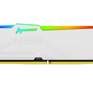 Kingston Technology FURY Beast 32GB 6000MT/s DDR5 CL30 DIMM (Kit da 2 moduli) White RGB EXPO