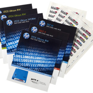 HPE LTO-7 Ultrium RW Bar Code Label Pack