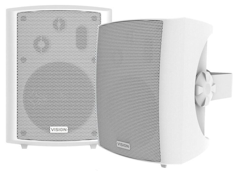 Vision SP-1800 altoparlante 3-vie Bianco Cablato 50 W