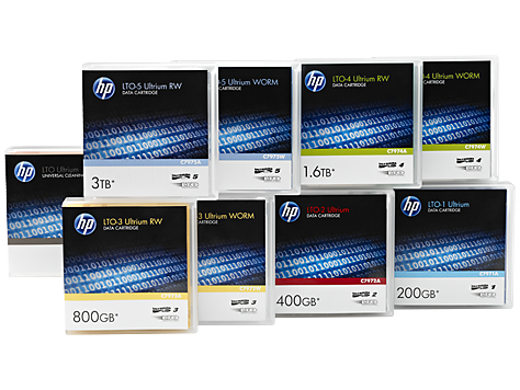 HPE LTO-7 Ultrium WORM Custom Labeled Data Cartridge 20 Pack