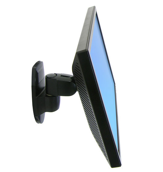 Ergotron 200 Series Wall Mount Pivot 61 cm (24") Parete Nero