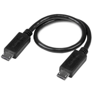 StarTech.com Cavo USB OTG - Micro USB a Micro USB - M/M - 20cm immagine principale StarTech.com Cavo USB OTG - Micro USB a Micro USB - M/M - 20cm