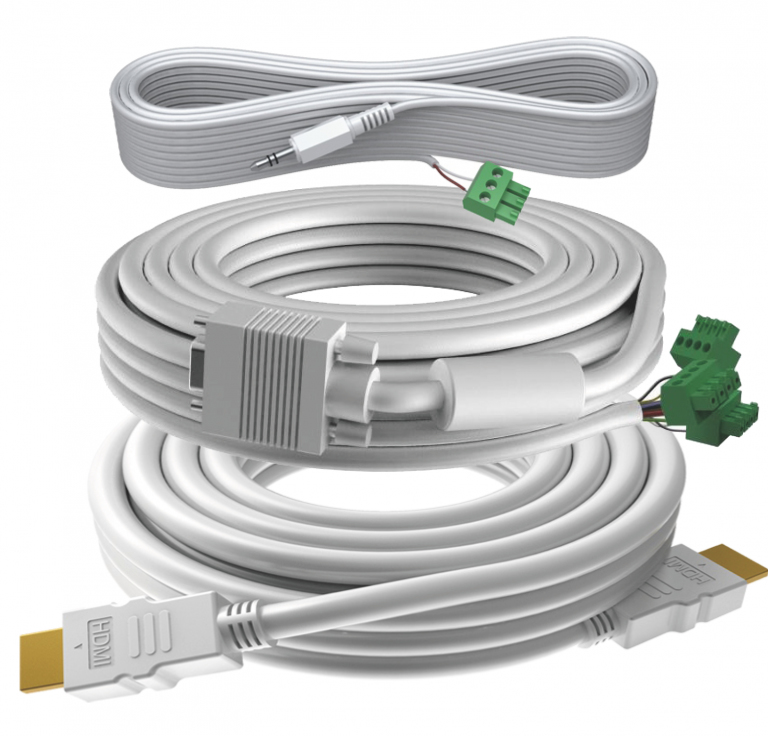 Vision TC3-PK10MCABLES cavo VGA 10 m VGA (D-Sub) Bianco immagine principale Vision TC3-PK10MCABLES cavo VGA 10 m VGA (D-Sub) Bianco