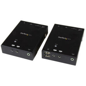 StarTech.com Extender HDMI HDBaseT via Cat 5 fino a 90m con hub USB a 4 porte - Ultra HD 4K immagine principale StarTech.com Extender HDMI HDBaseT via Cat 5 fino a 90m con hub USB a 4 porte - Ultra HD 4K