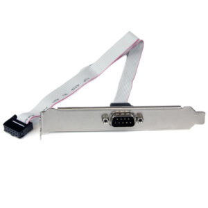StarTech.com Piastra slot 16'' (40 cm) da seriale maschio 9 pin a header scheda madre 10 pin immagine principale StarTech.com Piastra slot 16'' (40 cm) da seriale maschio 9 pin a header scheda madre 10 pin