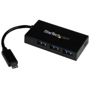 StarTech.com Hub USB 3.0 a 4 porte con USB-C - Comprende Adattatore di alimentazione immagine principale StarTech.com Hub USB 3.0 a 4 porte con USB-C - Comprende Adattatore di alimentazione