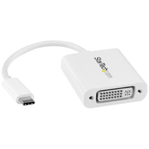 StarTech.com Adattatore Video USB-C a DVI - Bianco immagine principale StarTech.com Adattatore Video USB-C a DVI - Bianco