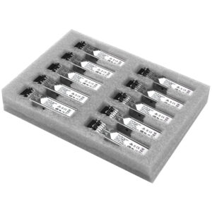 StarTech.com Cisco GLC-SX-MM Compatibile Ricetrasmettitore SFP - 1000BASE-SX - 10 unità immagine principale StarTech.com Coppia di staffe rack a giorno per scrivania da 19", 12U