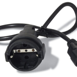 APC AP9880 cavo di alimentazione Nero 0,6 m Accoppiatore C14 CEE7/7