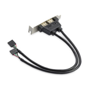 StarTech.com Adattatore piastra slot basso profilo 2 porte USB A femmina immagine principale StarTech.com Adattatore piastra slot basso profilo 2 porte USB A femmina