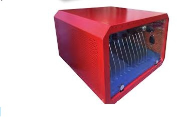 Smart Media BOX-TN12 portable device management cart& cabinet Armadio per la gestione dei dispositivi portatili Rosso
