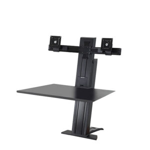 Ergotron WorkFit SR 61 cm (24") Scrivania Nero