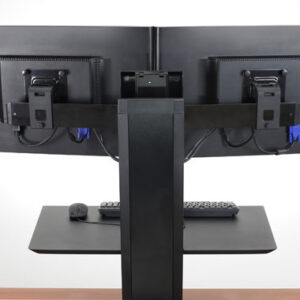 Ergotron WorkFit SR 61 cm (24") Scrivania Nero