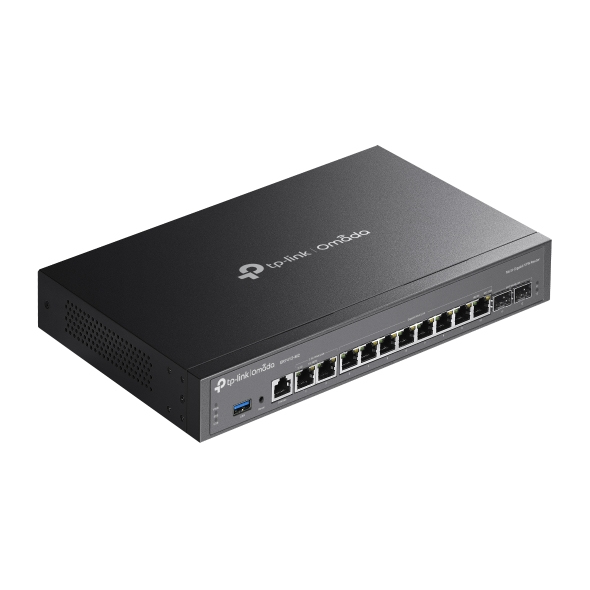 TP-Link Omada ER7412-M2 router cablato 2.5 Gigabit Ethernet, Gigabit Ethernet Nero immagine gallery 4 TP-Link Omada ER7412-M2 router cablato 2.5 Gigabit Ethernet, Gigabit Ethernet Nero