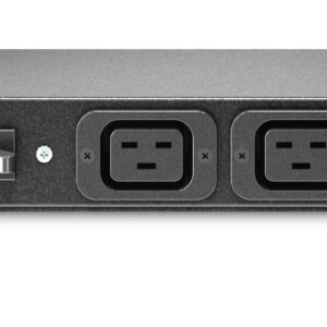 APC AP6032A unità di distribuzione dell'energia (PDU) 4 presa(e) AC 0U/1U Nero