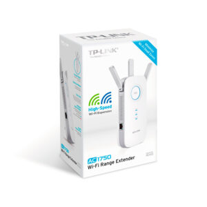 TP-Link RE450 moltiplicatore di rete Trasmettitore di rete Bianco 10, 100, 1000 Mbit/s