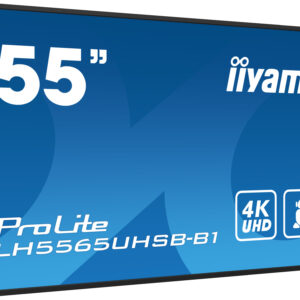iiyama LH5565UHSB-B1 visualizzatore di messaggi Design chiosco 138,7 cm (54.6") LED Wi-Fi 800 cd/m² 4K Ultra HD Nero Processore integrato Android 11 24/7 immagine gallery 4 iiyama LH5565UHSB-B1 visualizzatore di messaggi Design chiosco 138,7 cm (54.6") LED Wi-Fi 800 cd/m² 4K Ultra HD Nero Processore integrato Android 11 24/7