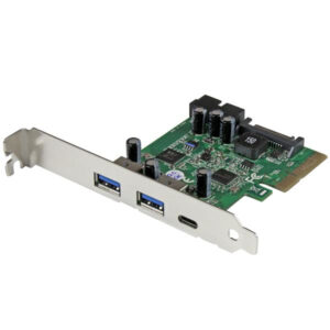 StarTech.com Scheda Combo PCI Express da 5 Porte USB 3.1 (10 Gbps) - 1x USB-C 2x USB-A + 2x IDC ( 5 Gbps) immagine principale StarTech.com Scheda Combo PCI Express da 5 Porte USB 3.1 (10 Gbps) - 1x USB-C 2x USB-A + 2x IDC ( 5 Gbps)