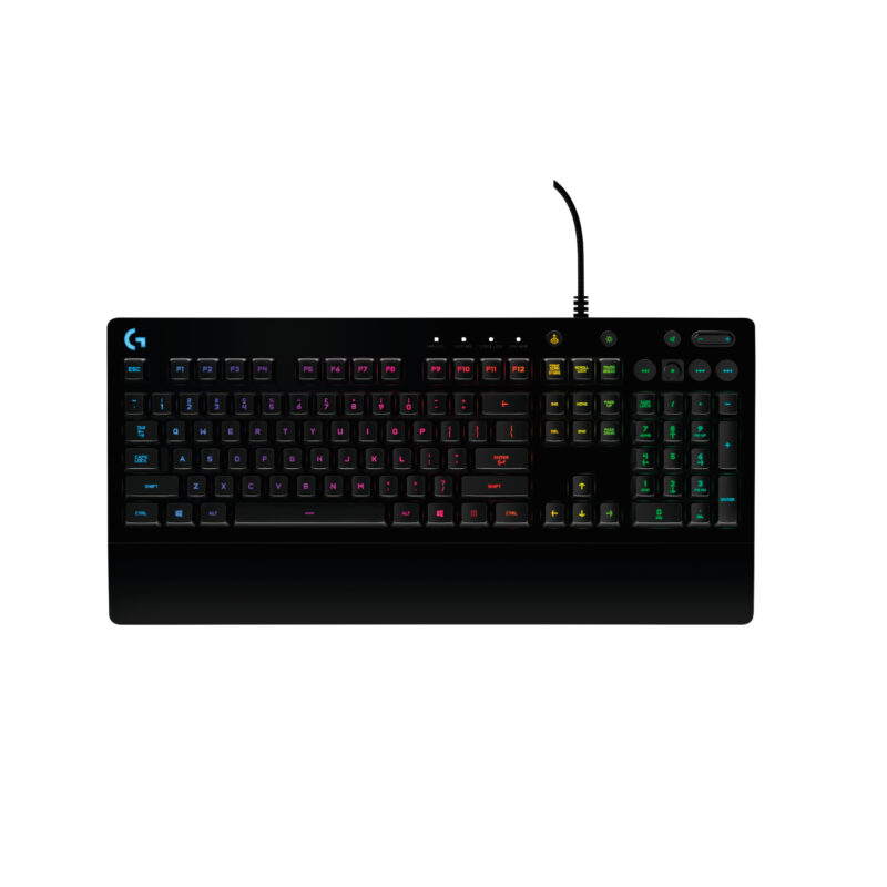 Logitech G G213 Prodigy tastiera Gaming USB AZERTY Francese Nero immagine principale Logitech G G213 Prodigy tastiera Gaming USB AZERTY Francese Nero