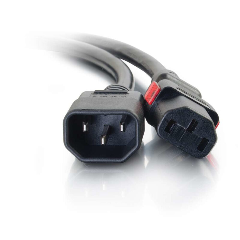 C2G 1.8m, C14/C13 Nero 1,8 m Accoppiatore C14 Accoppiatore C13