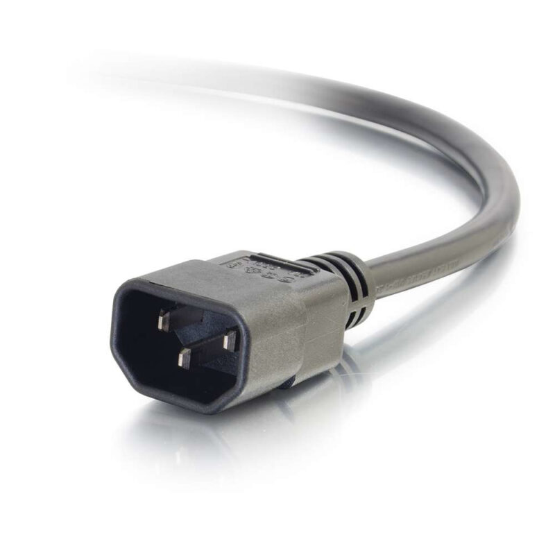 C2G 1.8m, C14/C13 Nero 1,8 m Accoppiatore C14 Accoppiatore C13
