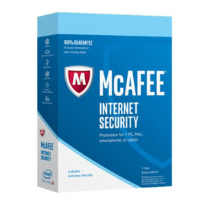 McAfee Internet Security 2017 Sicurezza antivirus Base ITA 3 licenza/e 1 anno/i immagine principale McAfee Internet Security 2017 Sicurezza antivirus Base ITA 3 licenza/e 1 anno/i