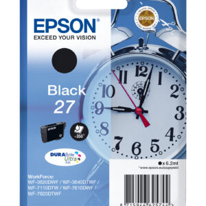 Epson Alarm clock Cartuccia Sveglia Nero Inchiostri DURABrite Ultra 27