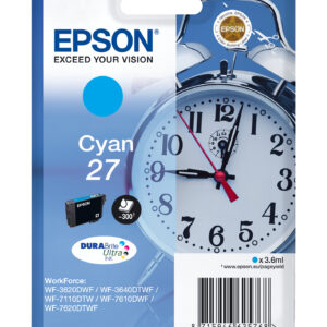 Epson Alarm clock Cartuccia Sveglia Ciano Inchiostri DURABrite Ultra 27