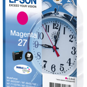 Epson Alarm clock Cartuccia Sveglia Magenta Inchiostri DURABrite Ultra 27