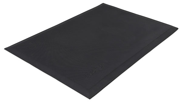 Ergotron Neo-Flex Floor Mat Tappetino di gomma Interno/esterno Rettangolare Nero